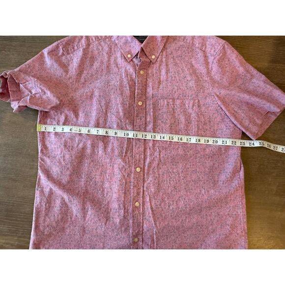 VINEYARD VINES Pink floral Classic Fit Button Down Shirt Men size L - Picture 7 of 8